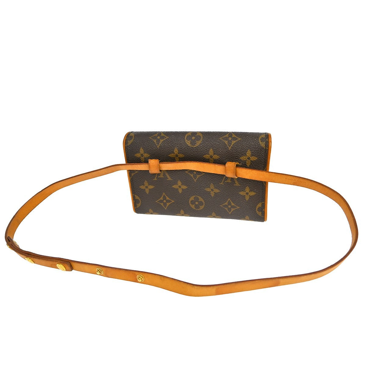 Louis Vuitton Florentine Waist Bag Monogram Canvas, Brown, Canvas, Clutch