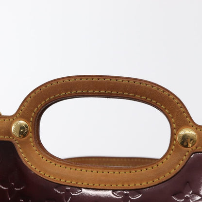 Louis Vuitton Roxbury Drive Handbag Monogram Vernis, PURPLE, PATENT_LEATHER, Handbag