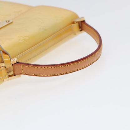 Louis Vuitton Spring Street Handbag Monogram Vernis, BEIGE, PATENT_LEATHER, Handbag