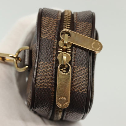 Louis Vuitton Etui Okapi Camera Case Damier, BROWN, CANVAS, Clutche & pouche