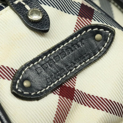 Burberry Nova Check Blue Label Canvas, BEIGE, CANVAS, Travel bag