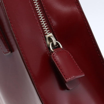 Prada Zip Shopping Tote Leather, RED, OTHER, Tote bag
