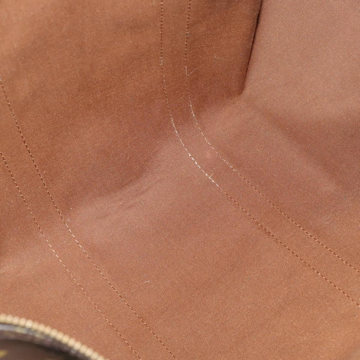 Louis Vuitton Keepall Bag Monogram Canvas, BROWN, CANVAS, Travel bag
