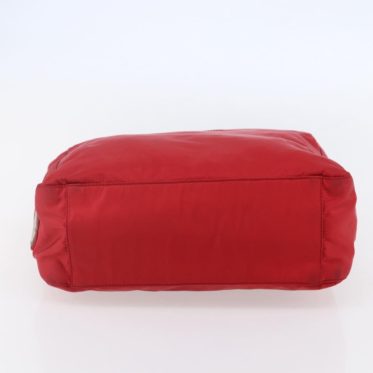 Prada Vintage Tote Tessuto, RED, NYLON, Tote bag