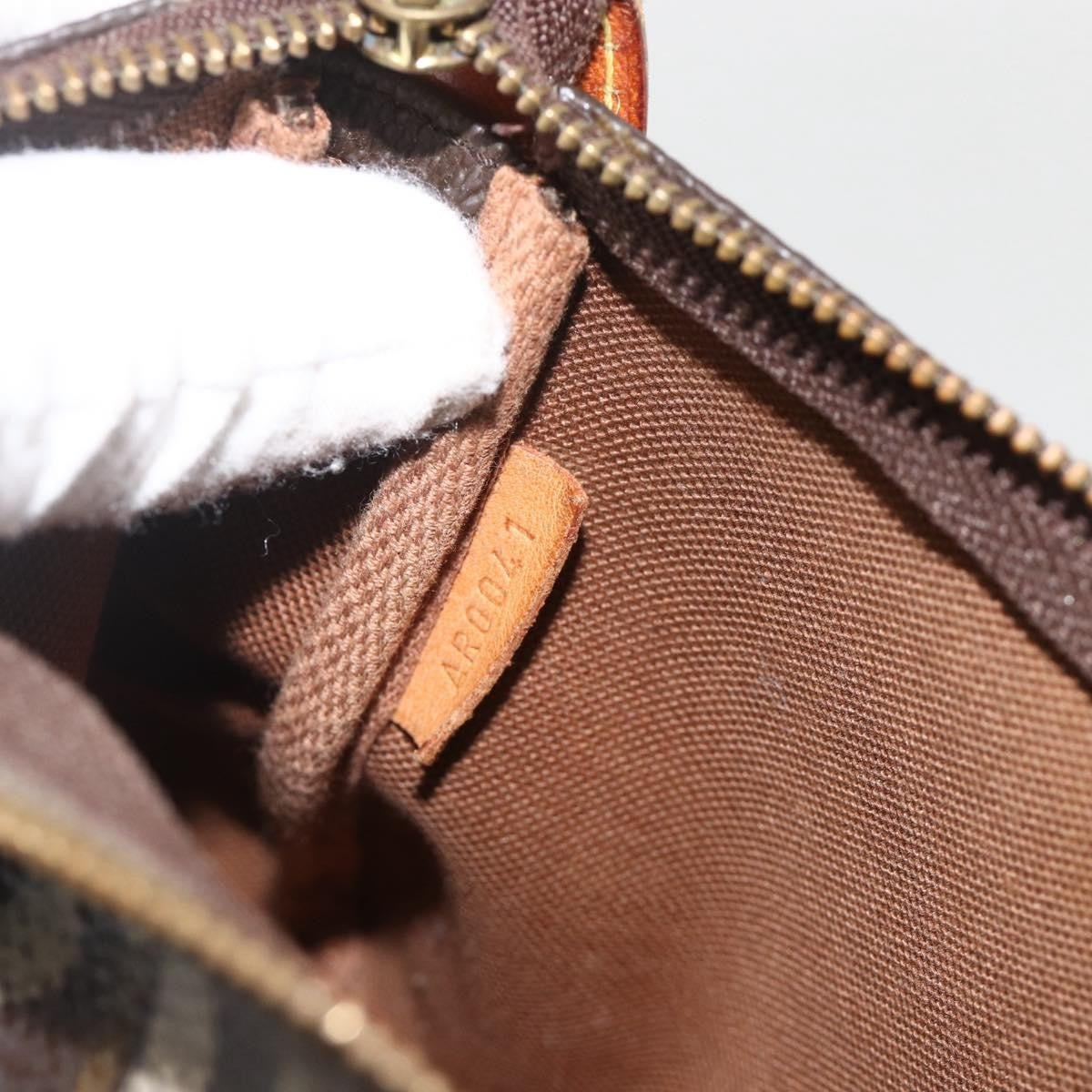 Louis Vuitton Pochette Accessoires Limited Edition Monogram Graffiti, Brown, Canvas, Clutch