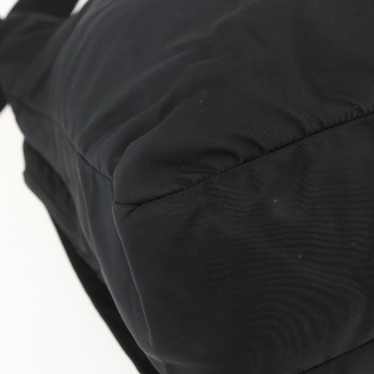 Prada Vintage Shoulder Bag Tessuto, BLACK, NYLON, Shoulder bag