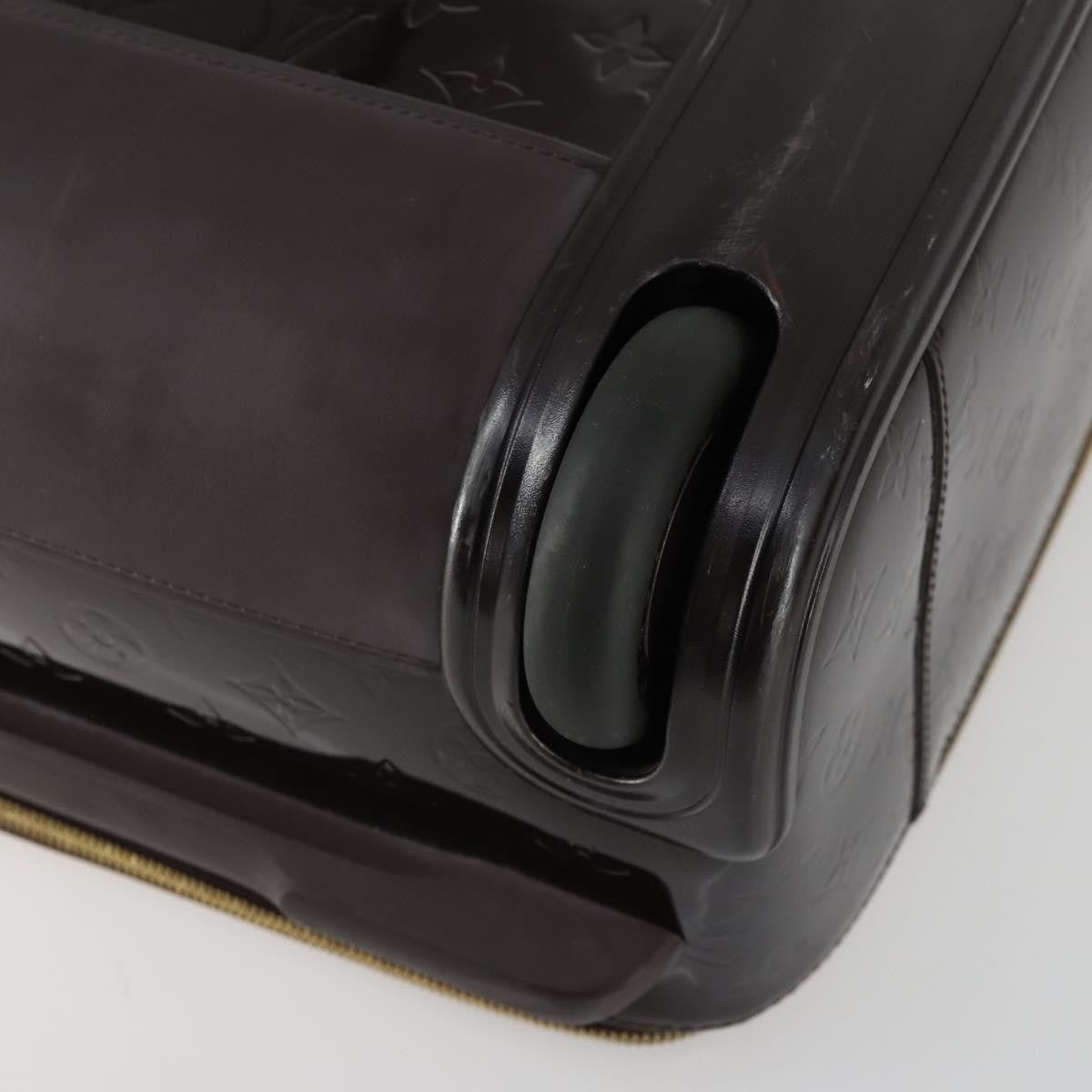 Louis Vuitton Pegase Luggage Monogram Vernis, BROWN, PATENT_LEATHER, Travel bag