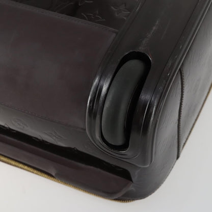Louis Vuitton Pegase Luggage Monogram Vernis, BROWN, PATENT_LEATHER, Travel bag