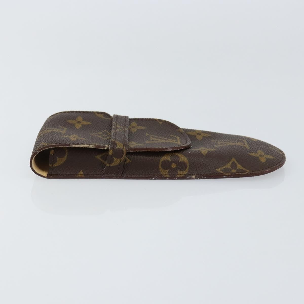 Louis Vuitton Etui à lunette Canvas, BROWN, CANVAS, Card Holders