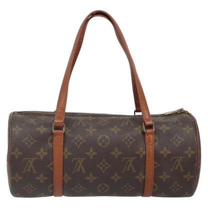 Louis Vuitton Papillon Handbag Monogram Canvas, BROWN, CANVAS, Handbag