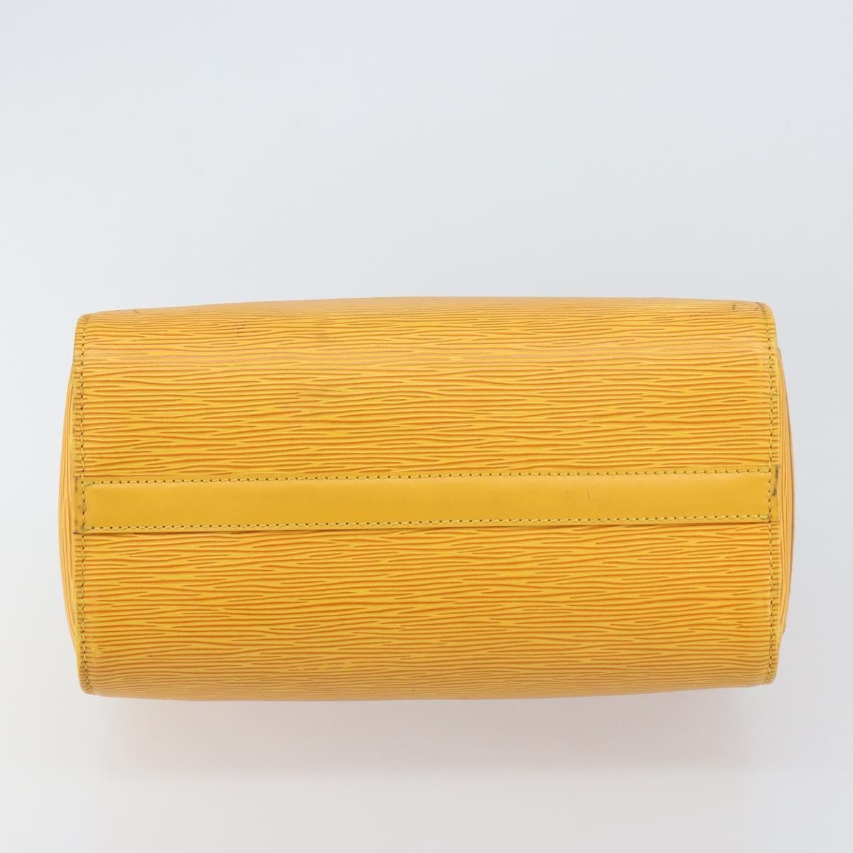 Louis Vuitton Speedy Handbag Epi Leather, YELLOW, LEATHER, Handbag