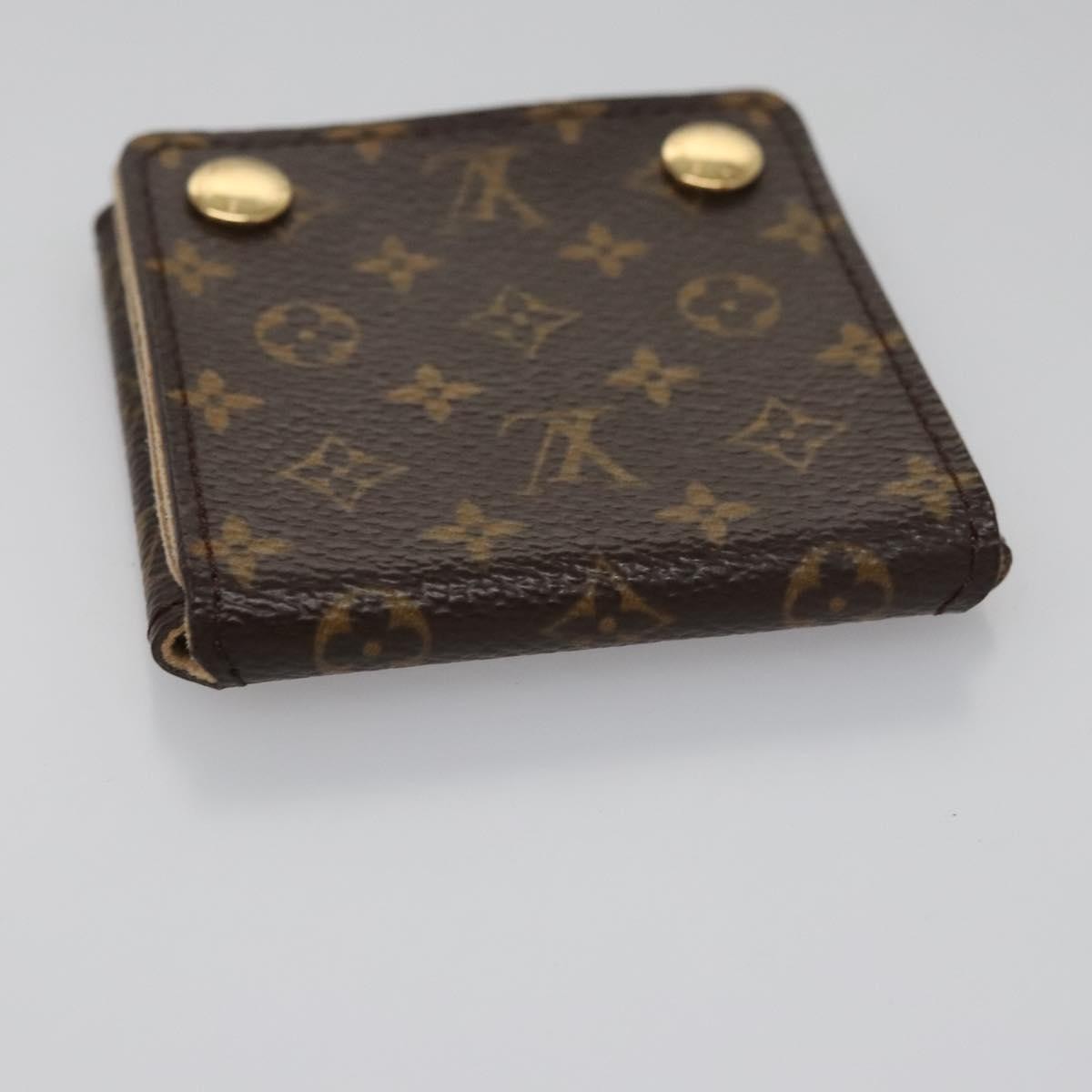 Louis Vuitton CASE JEWELRY BOX Canvas, BROWN, CANVAS, Wallets
