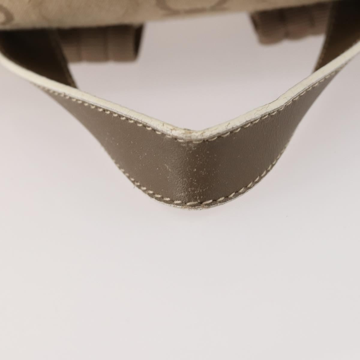 Salvatore Ferragamo Gancini Backpack Canvas, BEIGE, CANVAS, Backpack