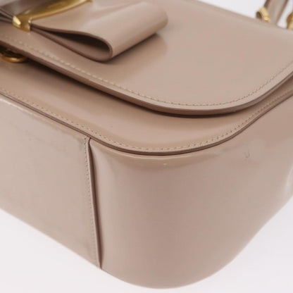 Salvatore Ferragamo Vala Handbag Leather, BEIGE, LEATHER, Handbag