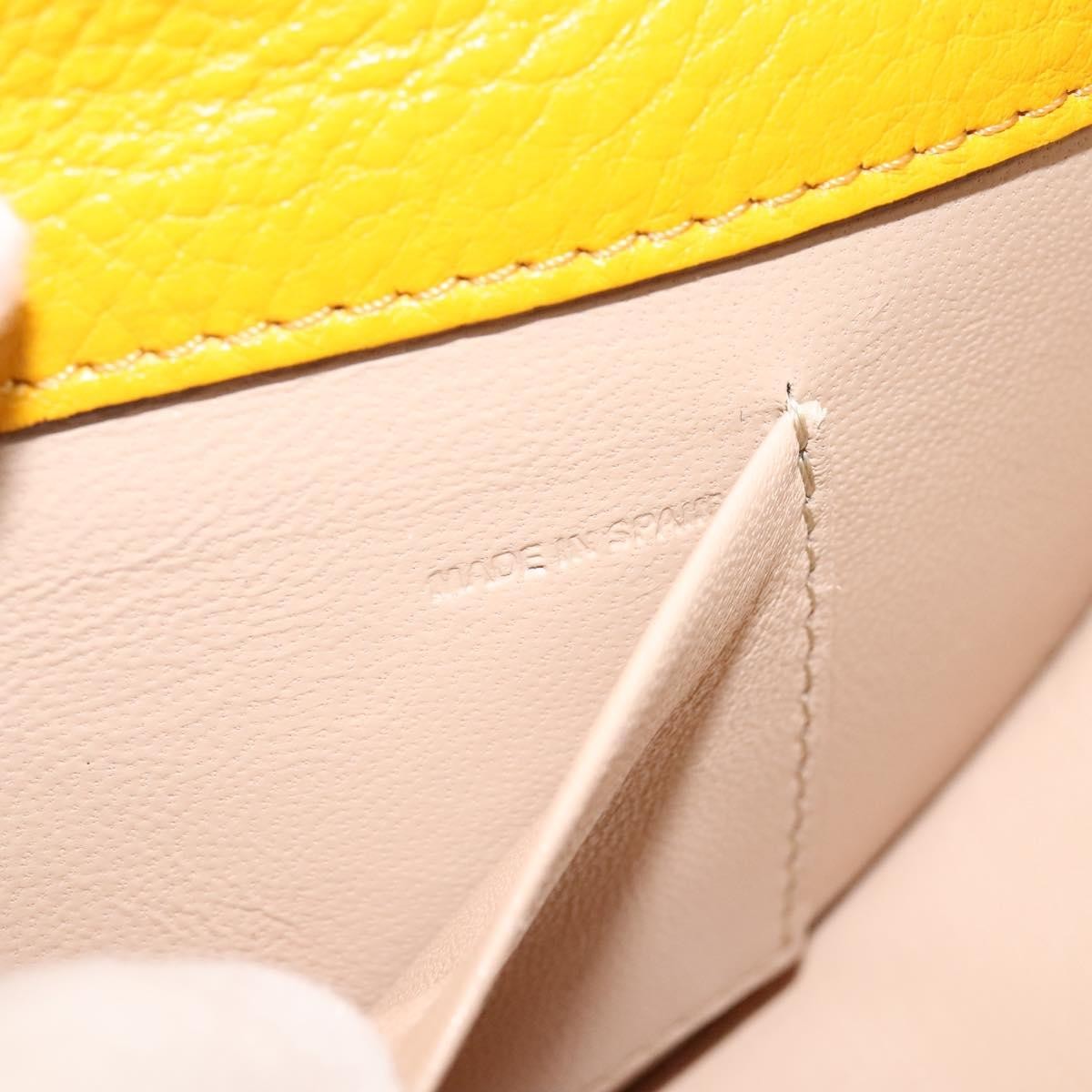 Chloe Nile Crossbody Bag Leather, YELLOW, LEATHER, Crossbody bag
