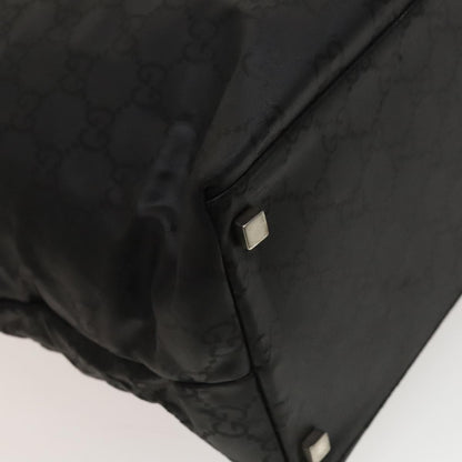 Gucci Zip Hobo Nylon, BLACK, NYLON, Shoulder bag