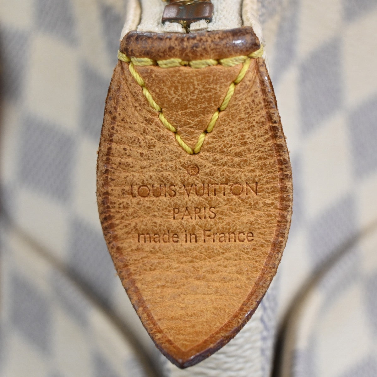 Louis Vuitton Totally Handbag Damier, WHITE, CANVAS, Shoulder bag