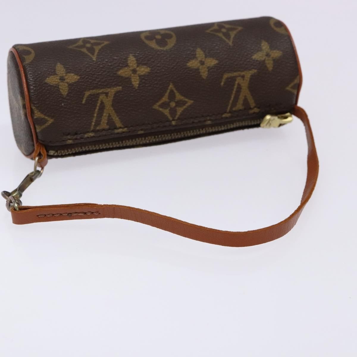 Louis Vuitton Papillon Pochette Monogram Canvas, BROWN, CANVAS, Handbag