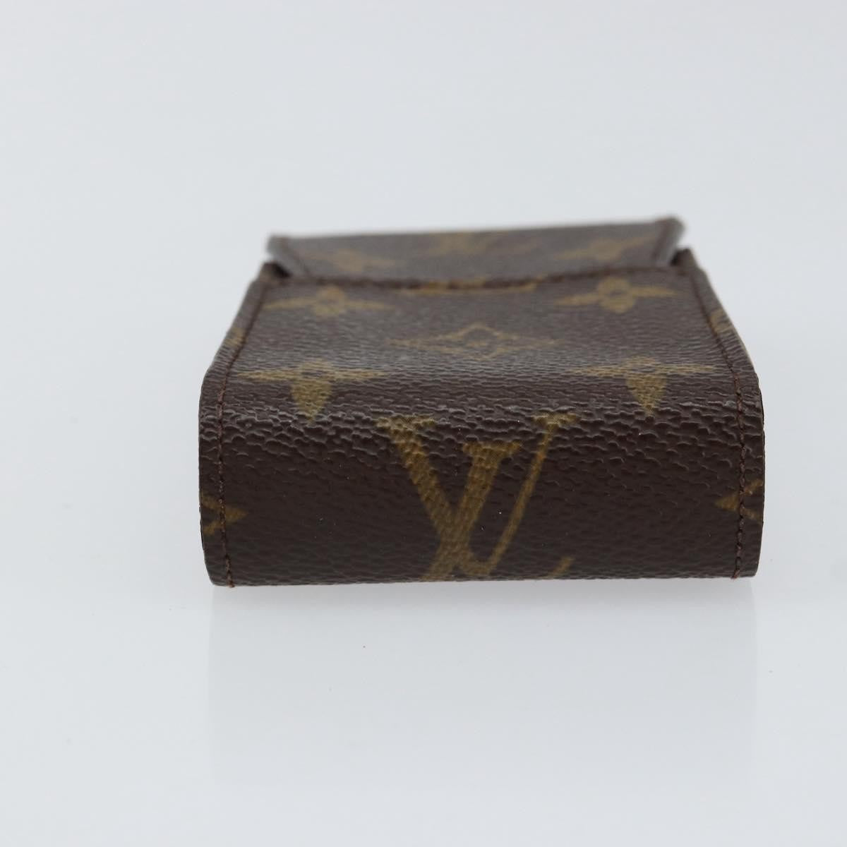Louis Vuitton Etui Cigarette Case Monogram canvas, BROWN, CANVAS, Toiletry Case