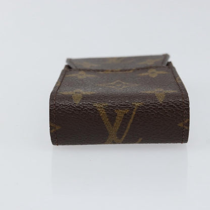 Louis Vuitton Etui Cigarette Case Monogram canvas, BROWN, CANVAS, Toiletry Case