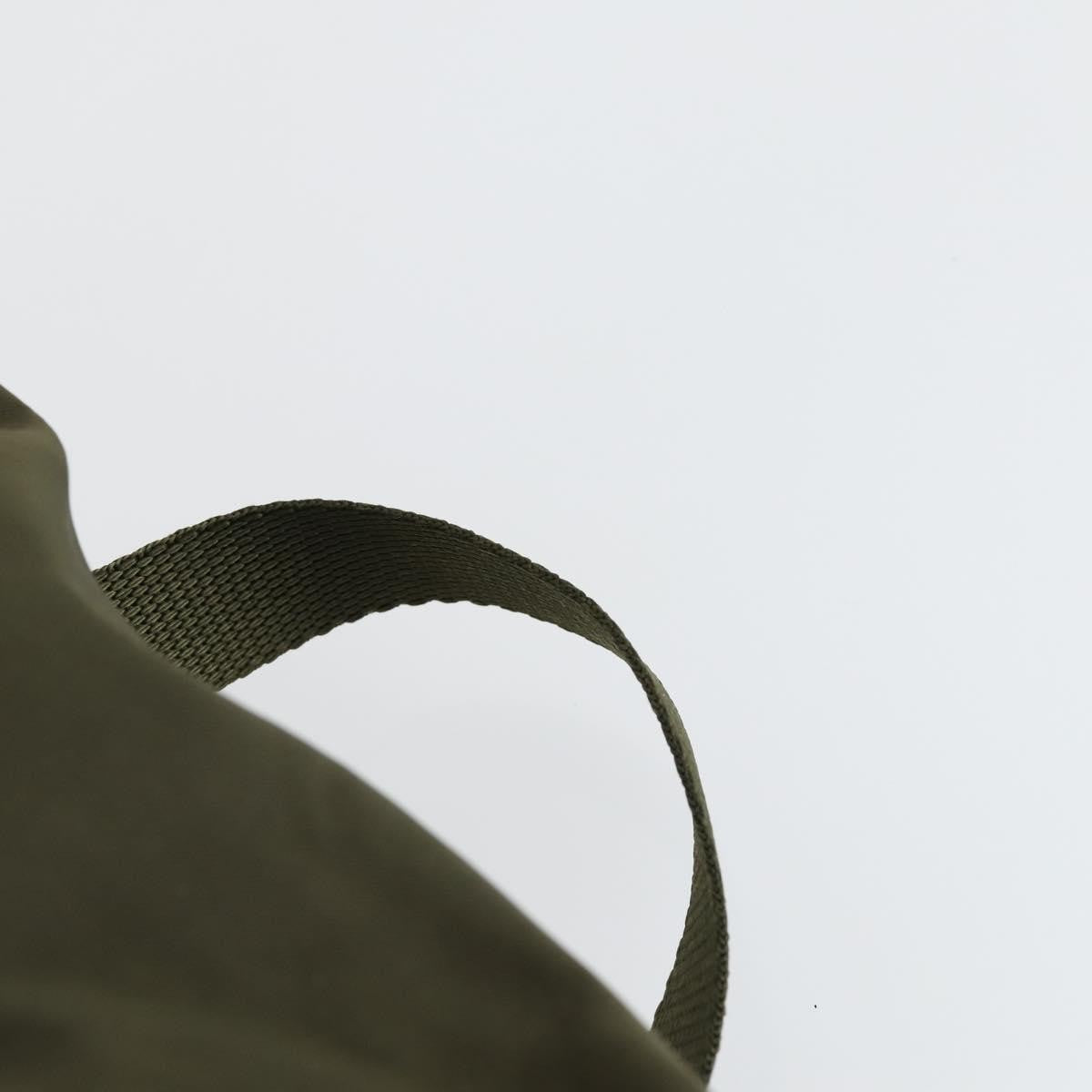 Prada Double Front Pocket Backpack Tessuto, KHAKI, NYLON, Backpack