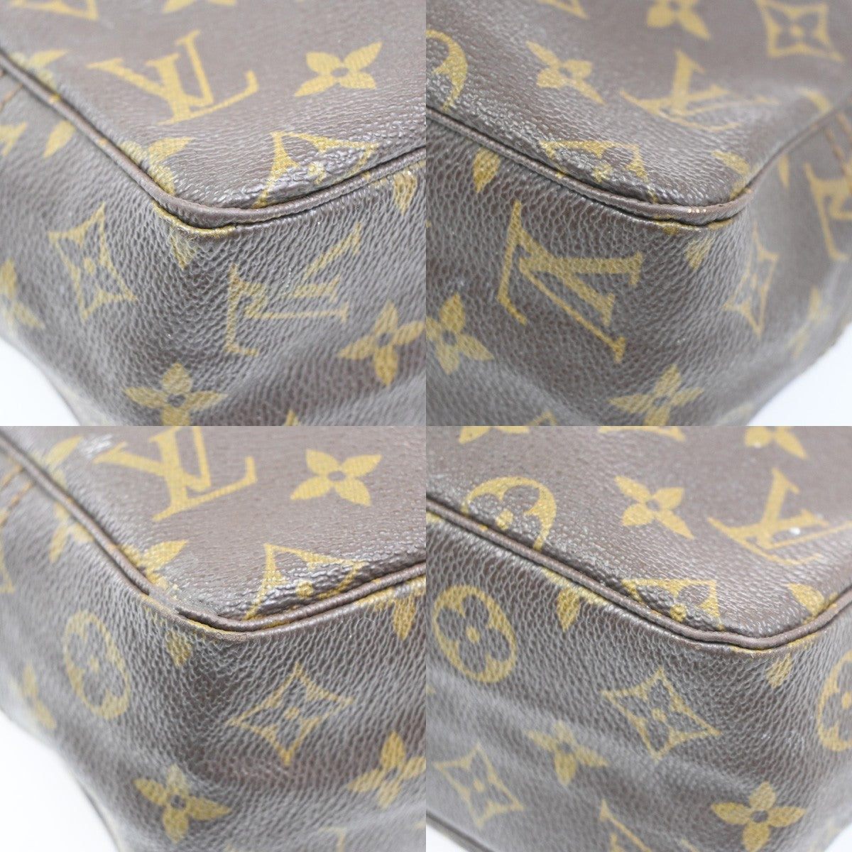 Louis Vuitton Trousse Toilette Monogram Canvas, BROWN, LEATHER, Clutche & pouche