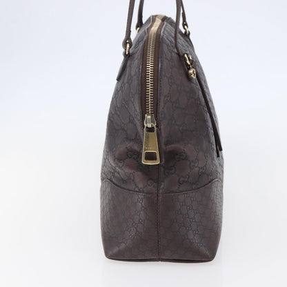 Gucci Bree Dome Tote Guccissima Leather, BROWN, LEATHER, Tote bag
