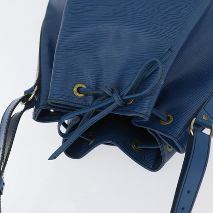 Louis Vuitton Petit Noe NM Handbag Epi Leather, BLUE, LEATHER, Shoulder bag