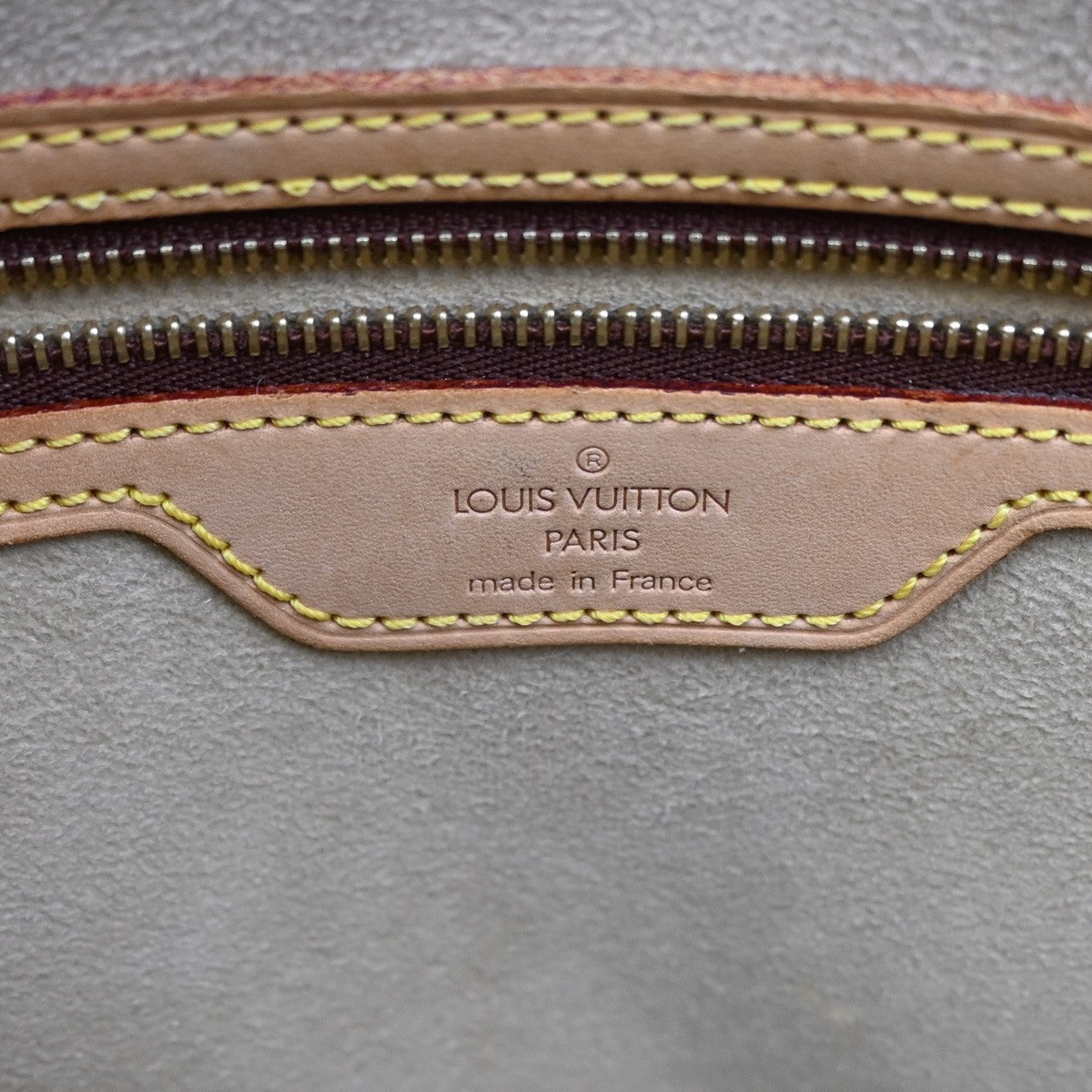 Louis Vuitton Babylone Handbag Monogram Canvas, BROWN, CANVAS, Shoulder bag