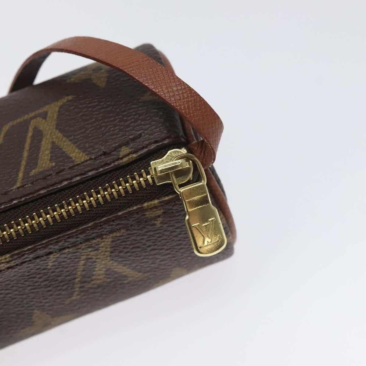 Louis Vuitton Papillon Pochette Monogram Canvas, BROWN, CANVAS, Handbag