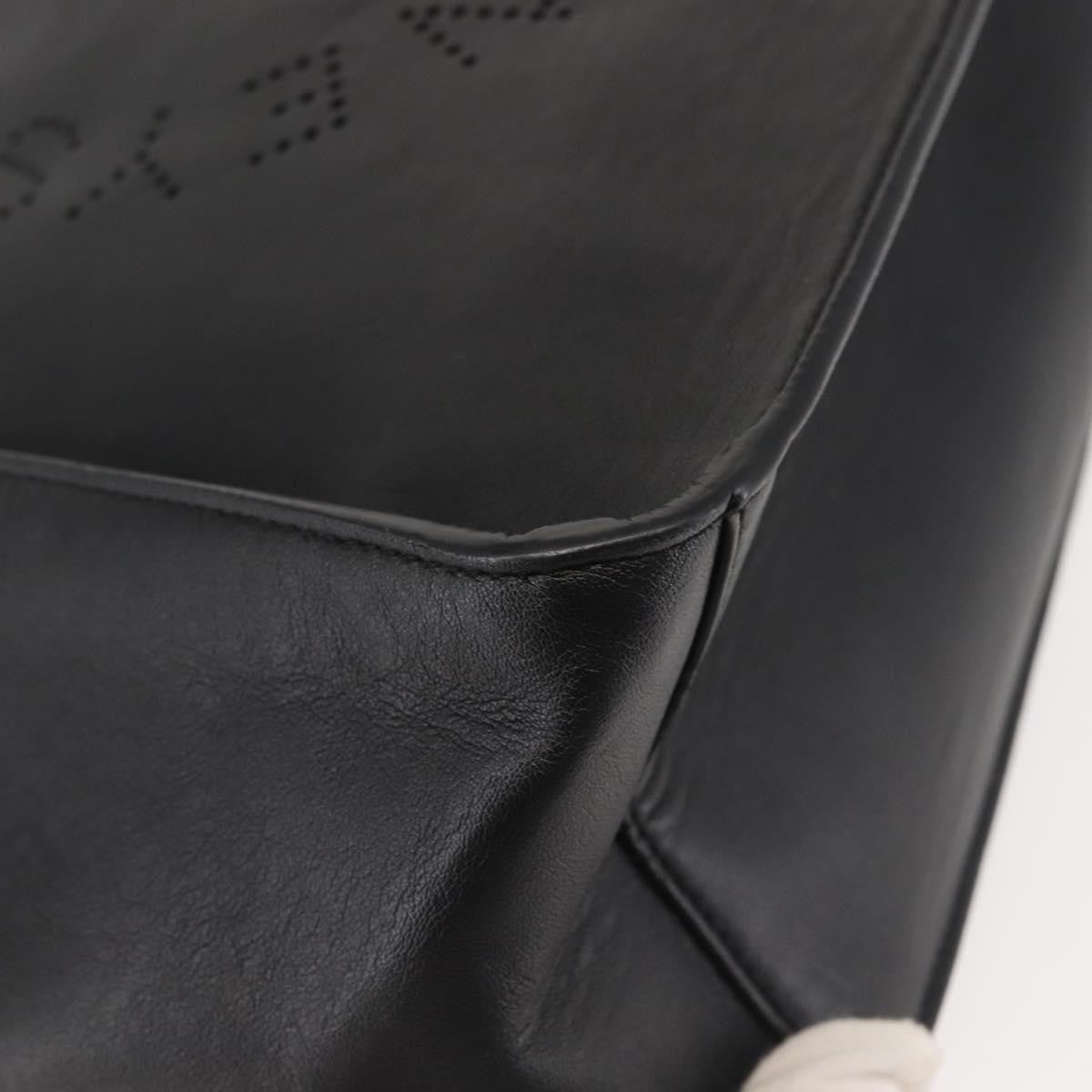Stella McCartney Cabas tote bag leather, BLACK, LEATHER, Handbag