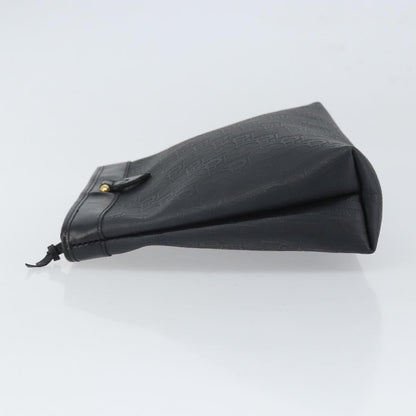 Christian Dior Trotter pouch Canvas, Black, Canvas, Clutch