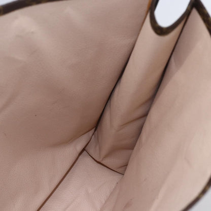 Louis Vuitton Sac Plat Bag Monogram Canvas, BROWN, CANVAS, Tote bag