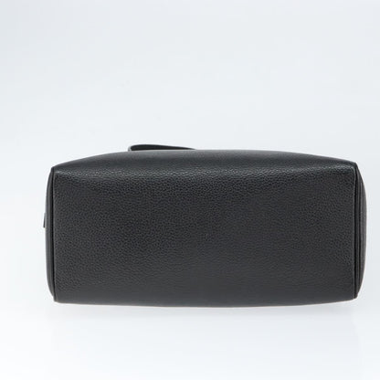 Celine Handbag Leather, BLACK, LEATHER, Handbag