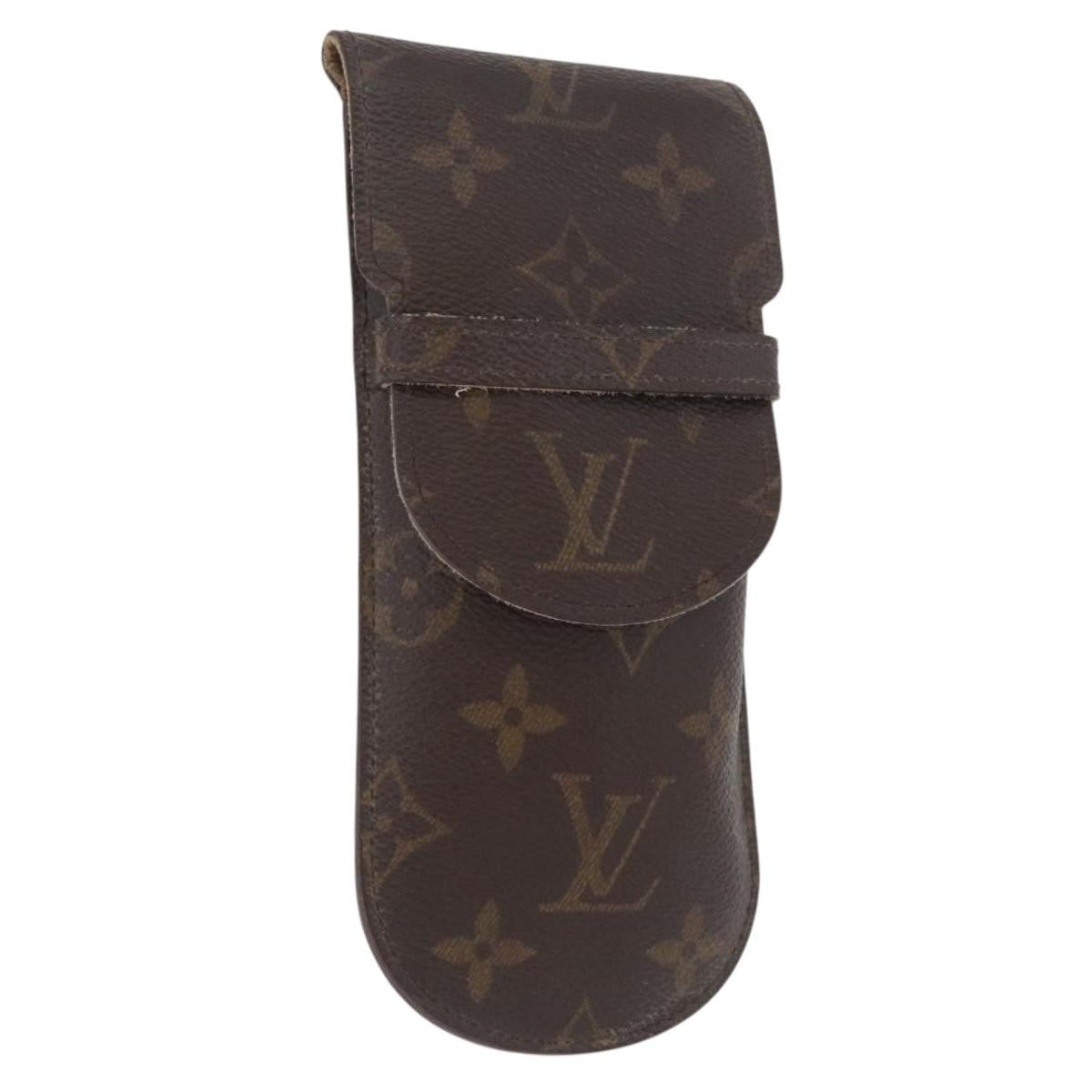 Louis Vuitton Etui à lunette Canvas, Brown, Canvas, Wallet