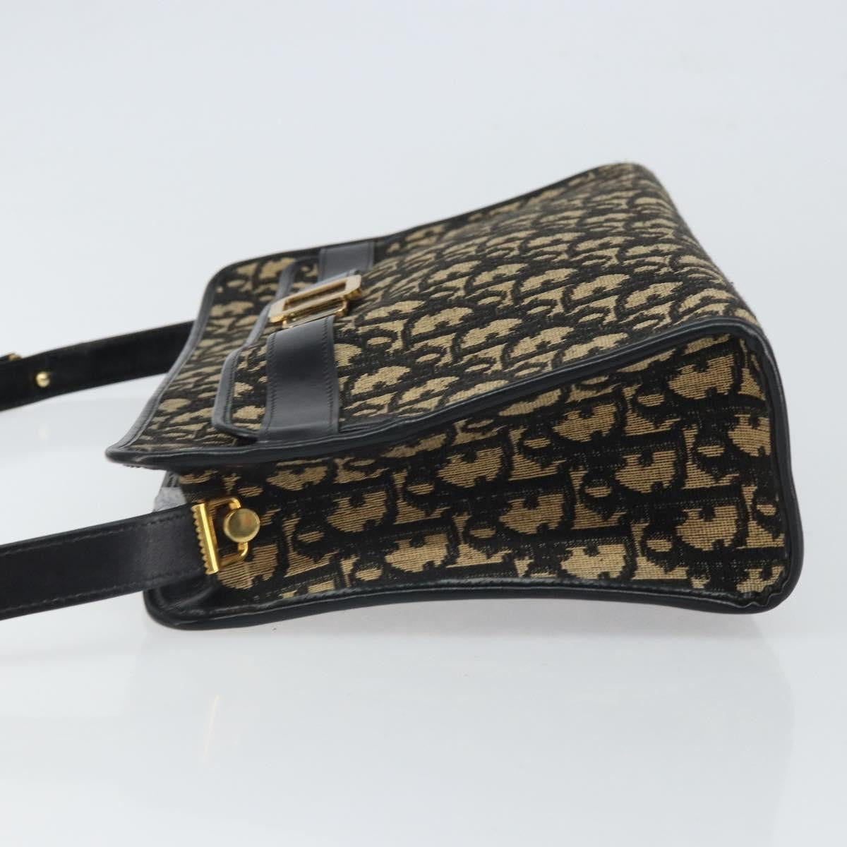Christian Dior Trotter shoulder bag Canvas, NAVY, CANVAS, Shoulder bag