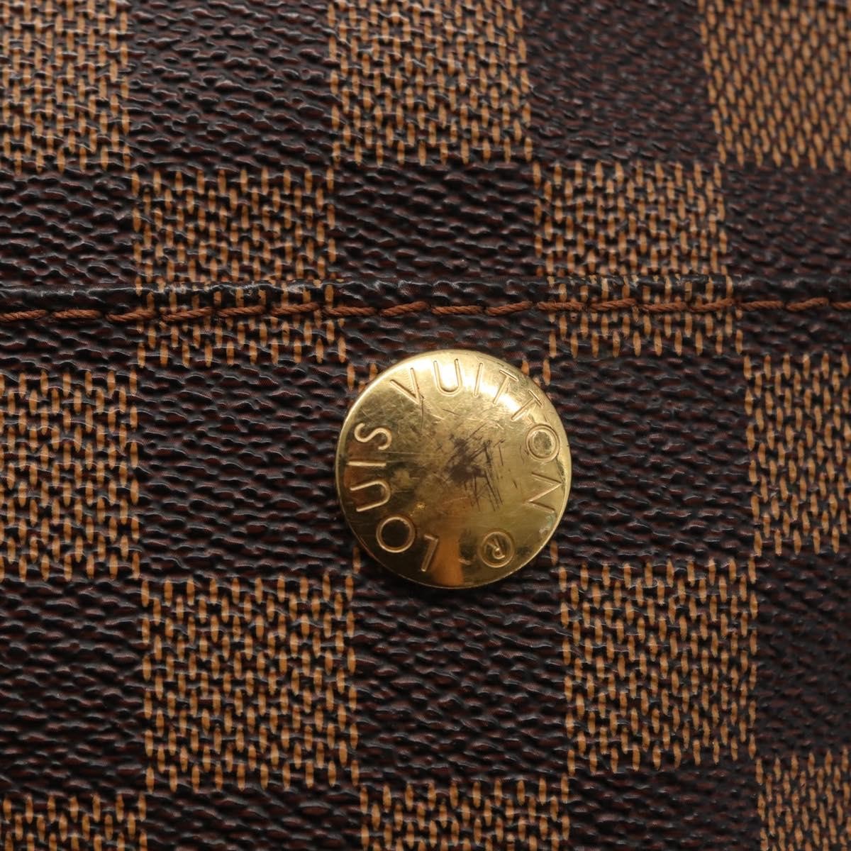 Louis Vuitton Rift Handbag Damier, BROWN, CANVAS, Shoulder bag