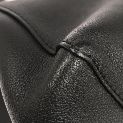 Louis Vuitton Lockme II Handbag Leather, BLACK, LEATHER, Handbag