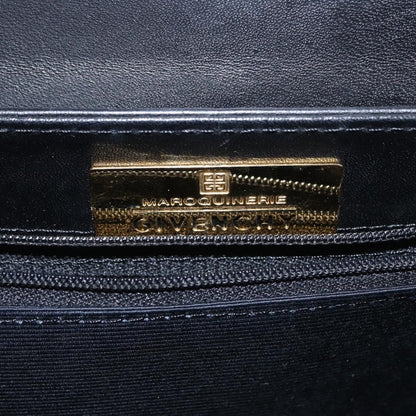 Givenchy Vintage 4G handbag Leather, BLACK, LEATHER, Handbag