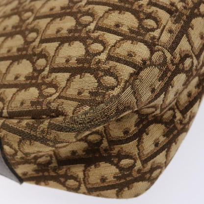 Christian Dior Vintage Trotter Shoulder Bag Canvas, BROWN, CANVAS, Shoulder bag