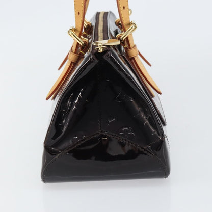 Louis Vuitton Rosewood Avenue Handbag Monogram Vernis, PURPLE, PATENT_LEATHER, Shoulder bag
