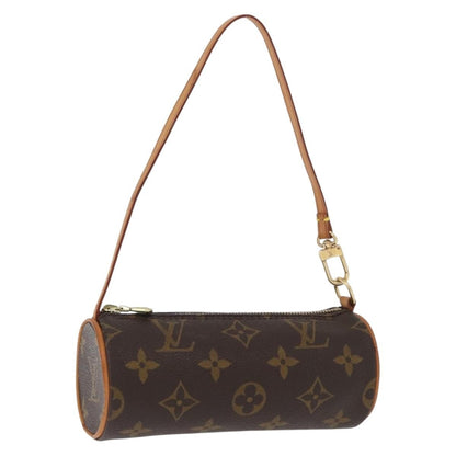 Louis Vuitton Papillon Pochette Monogram Canvas, BROWN, CANVAS, Clutche & pouche