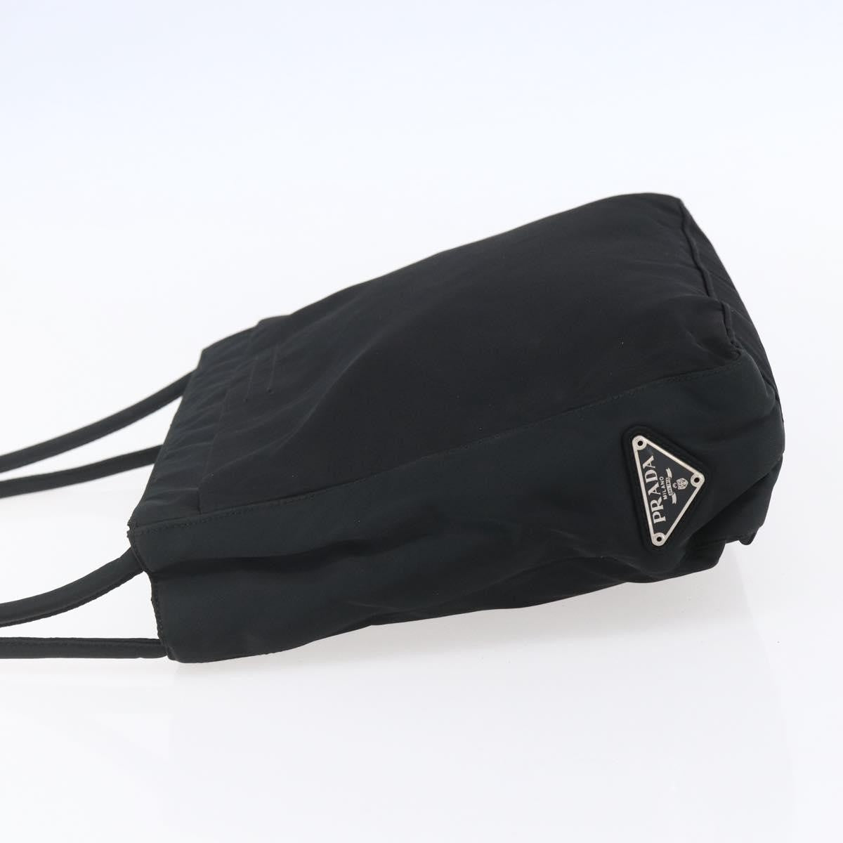 Prada Vintage Shoulder Bag Tessuto, BLACK, NYLON, Shoulder bag