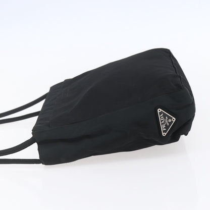 Prada Vintage Shoulder Bag Tessuto, BLACK, NYLON, Shoulder bag