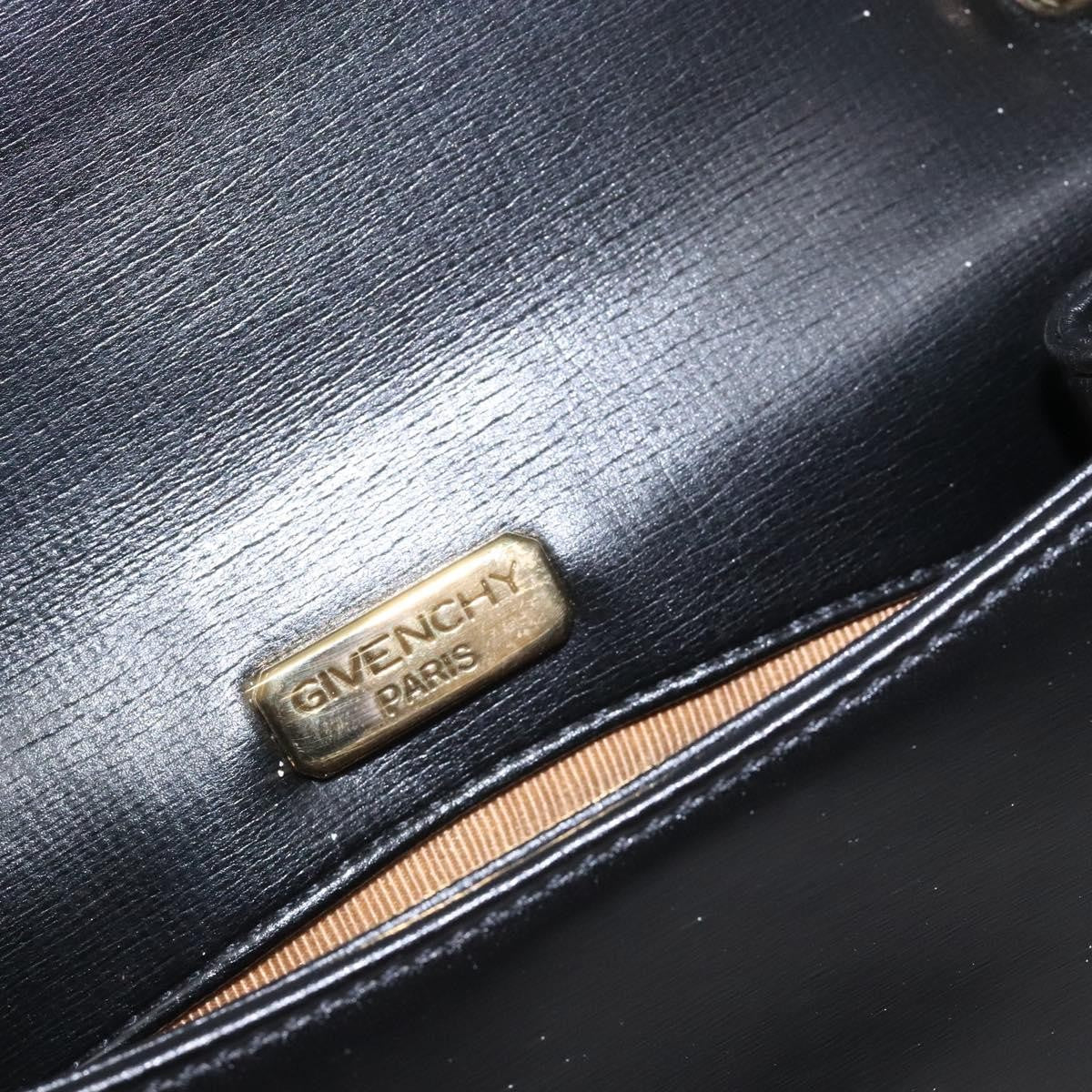 Givenchy Vintage 4G shoulder bag Leather, BLACK, LEATHER, Shoulder bag