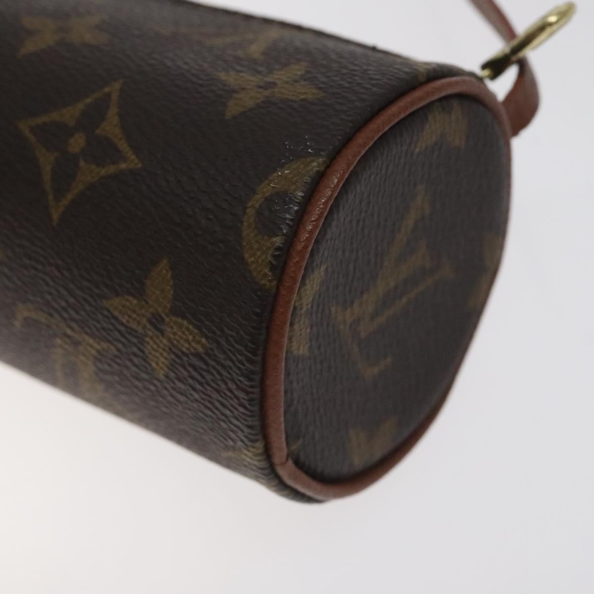 Louis Vuitton Papillon Pochette Monogram Canvas, BROWN, CANVAS, Handbag