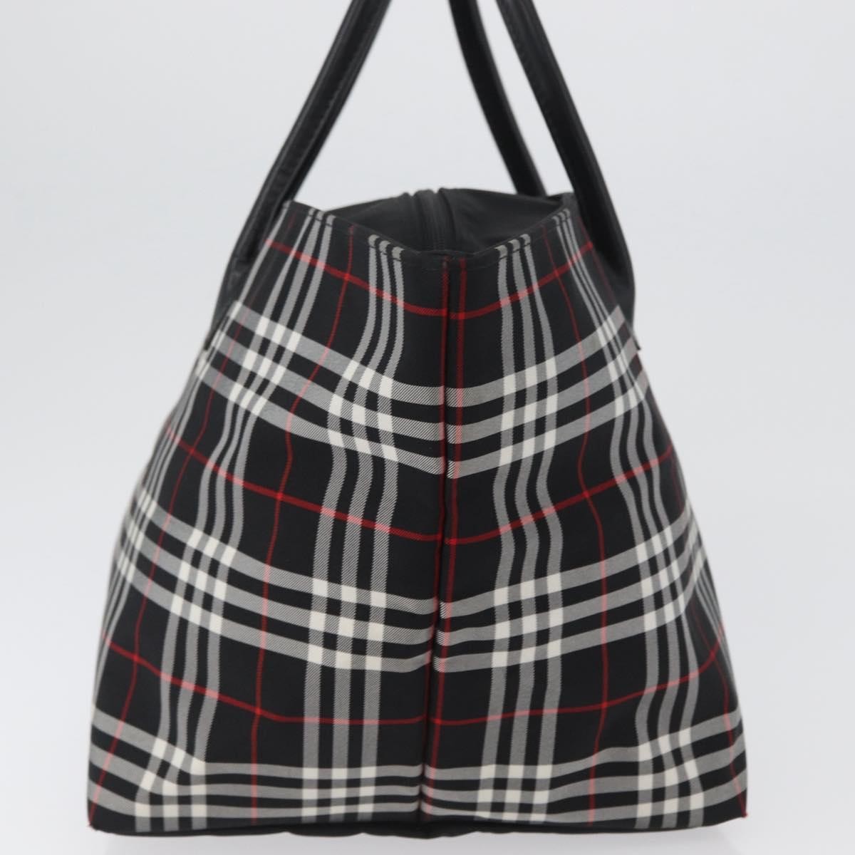 Burberry Nova Check Handbag Nylon, BLACK, NYLON, Handbag