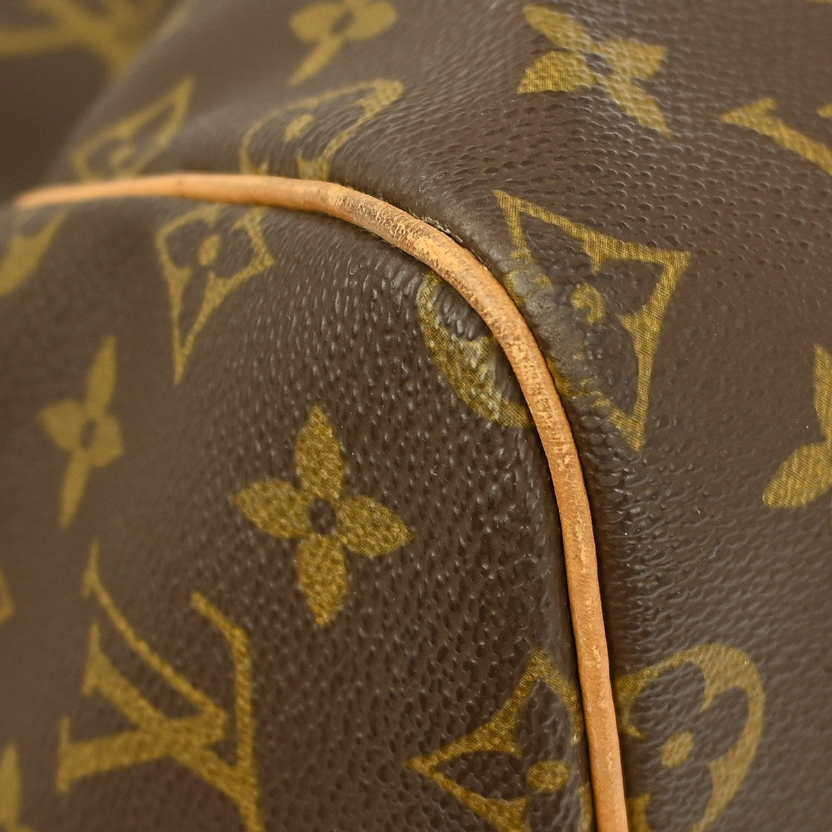 Louis Vuitton Keepall Bag Monogram Canvas, BROWN, CANVAS, Travel bag