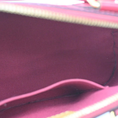 Louis Vuitton Alma Handbag Monogram Vernis, PINK, PATENT_LEATHER, Handbag