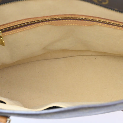 Louis Vuitton Babylone Handbag Monogram Canvas, BROWN, CANVAS, Tote bag